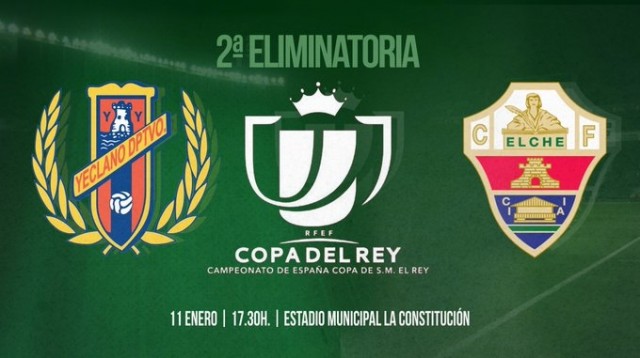 Un Elche con rotaciones busca romper la racha del Yeclano como local