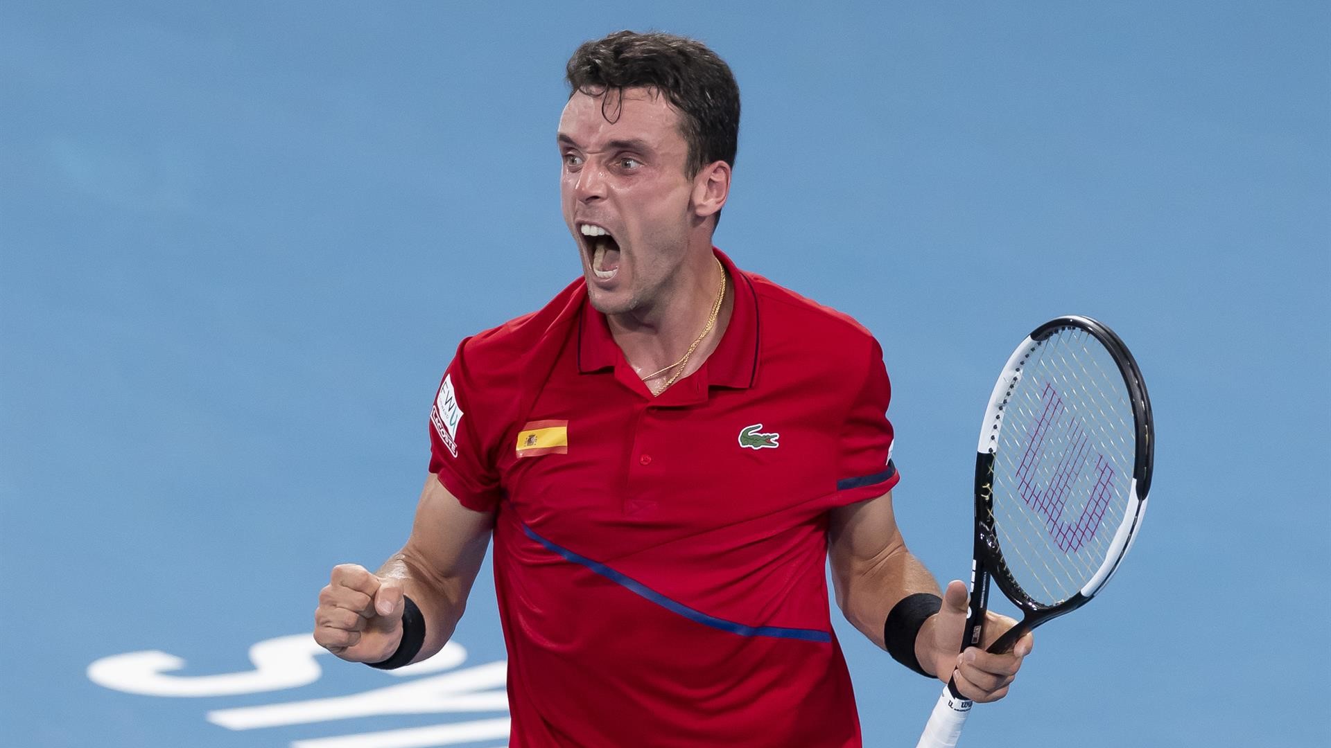 Bautista consigue el primer punto para España ante Bélgica en cuartos de la ATP Cup
