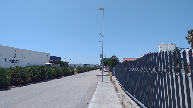 Finalizan las obras de mejora de los polígonos industriales de Nules