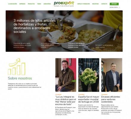 Proexport responde desde su web las informaciones que criminalizan al sector agrario