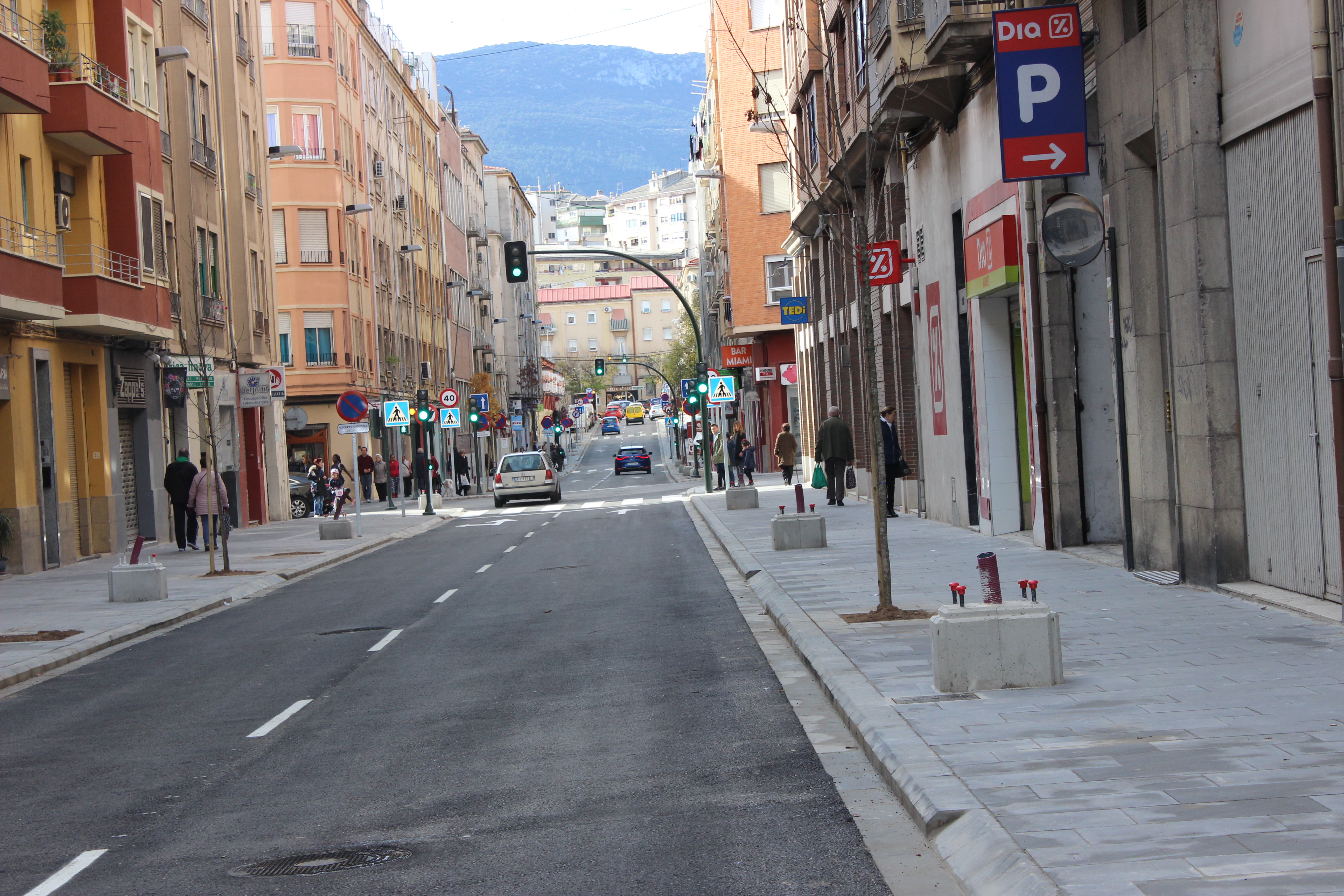 Calle Entenza. Foto Alcoyinforma - 