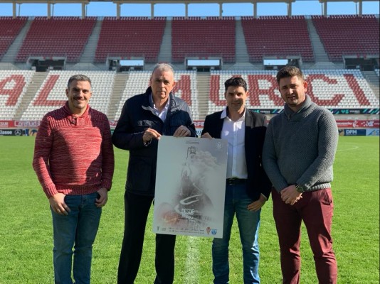 El Murcia prepara una fiesta en la Copa con paella gigante e hinchables ante la visita del Leganés