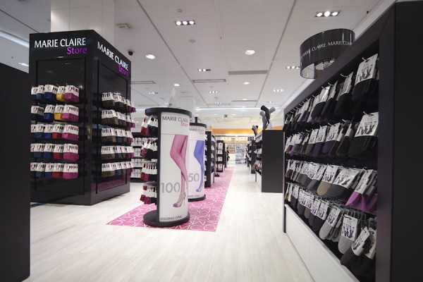 Marie Claire vende 29 millones en medias tras lanzar tiendas propias y 'stands' en El Corte Inglés