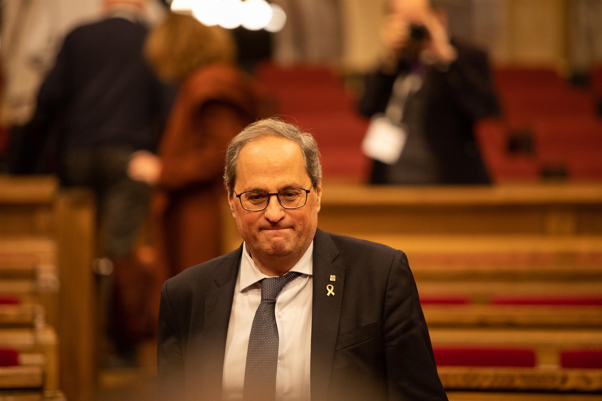 Torra recurre la decisión de la JEC al Supremo y pide su suspensión cautelar
