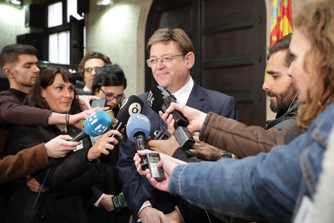 Puig promete mantener el tono reivindicativo ante Sánchez