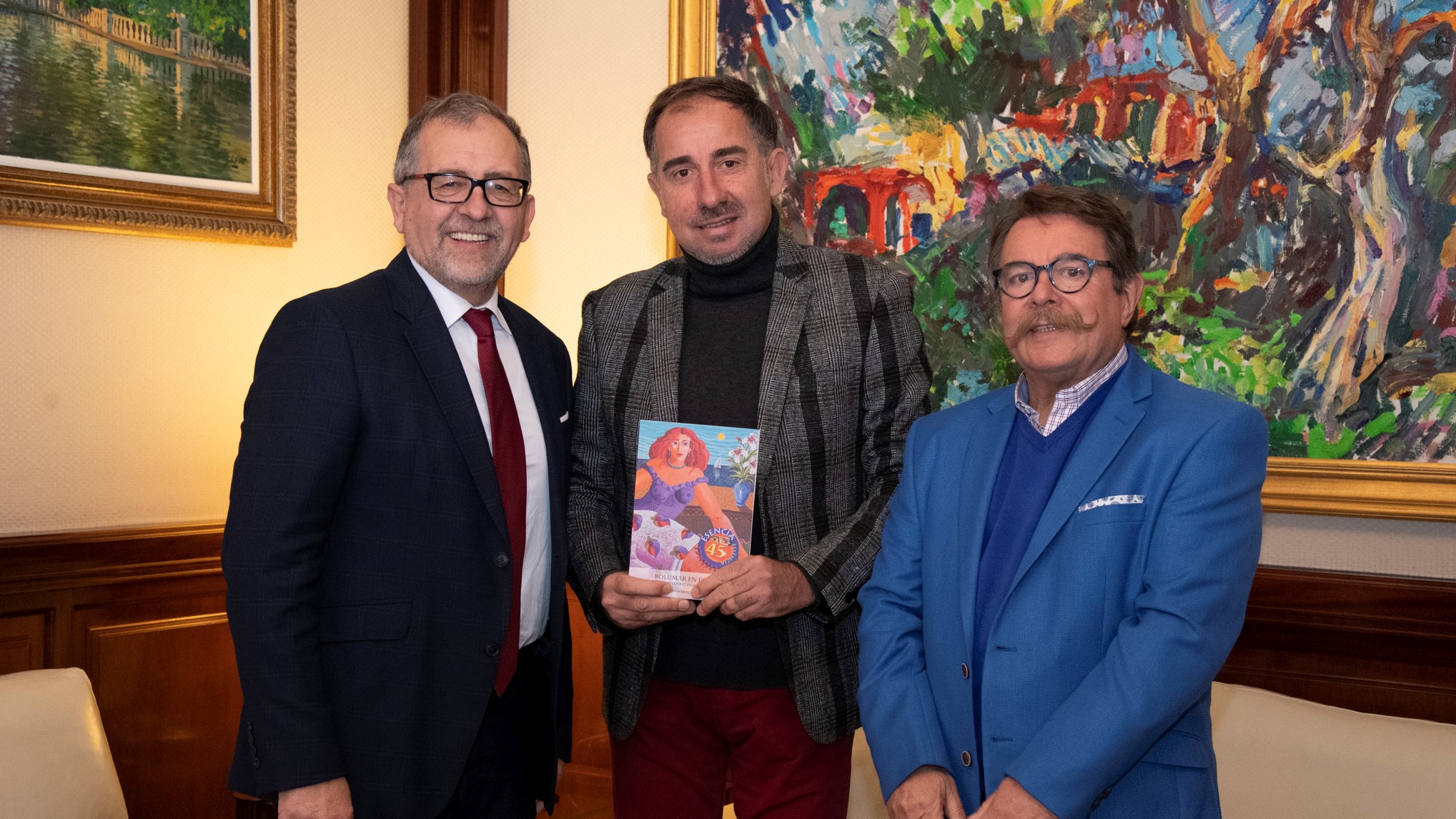 Jesús Broch porta a Castelló la seua obra sobre el pintor sogorbí Luis Bolumar