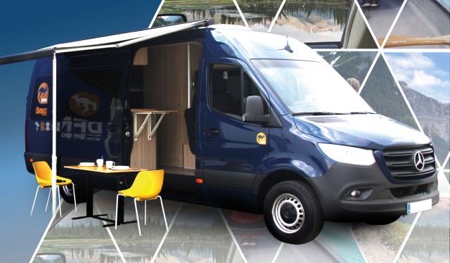 DFM Rent a Car incorpora a sus servicios de alquiler una furgoneta para ir de acampada