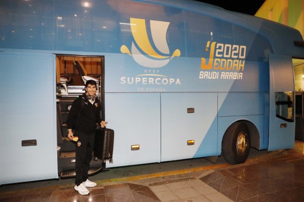 El Valencia ya está en Jeddah