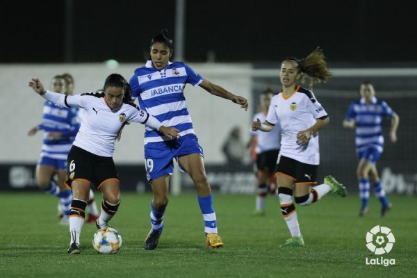 El Valencia rescata un punto ante un gran Depor