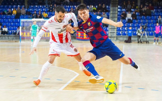 Jimbee Cartagena demuestra que puede competir con los grandes y arranca un empate ante el Barça