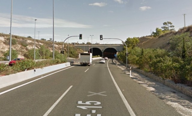 Fomento licita por 31 millones de euros la mejora del túnel de la A-70 en Sant Joan d'Alacant