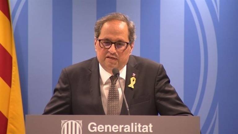 Torra traslada a Aragonès que el Govern no da el 