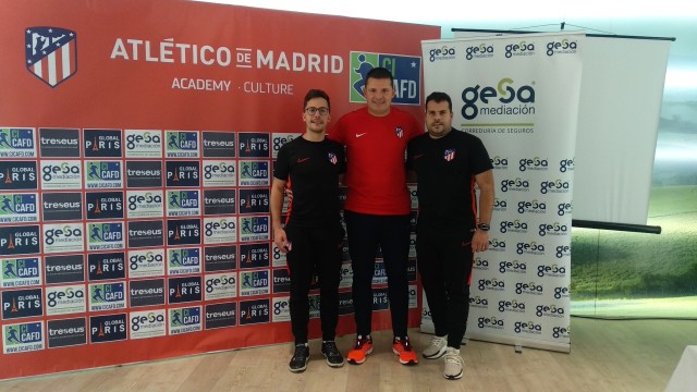 El Atlético de Madrid imparte un curso de formación en Ceutí