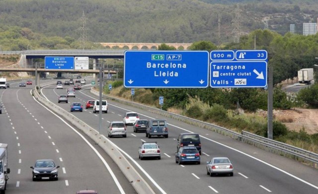 La AP-7 pasa a ser gratuita a las 20 horas después de medio siglo
