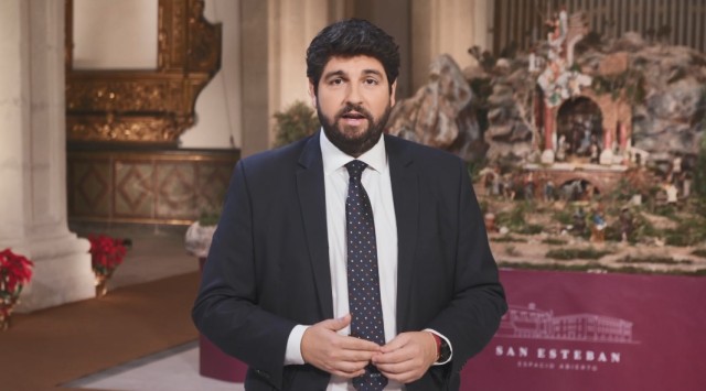 López Miras llama a unir fuerzas por el Mar Menor en su discurso de Año Nuevo