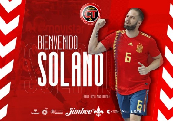 El Jimbee ficha a Solano, quien llega del Inter, y rescinde el contrato de Raúl Canto