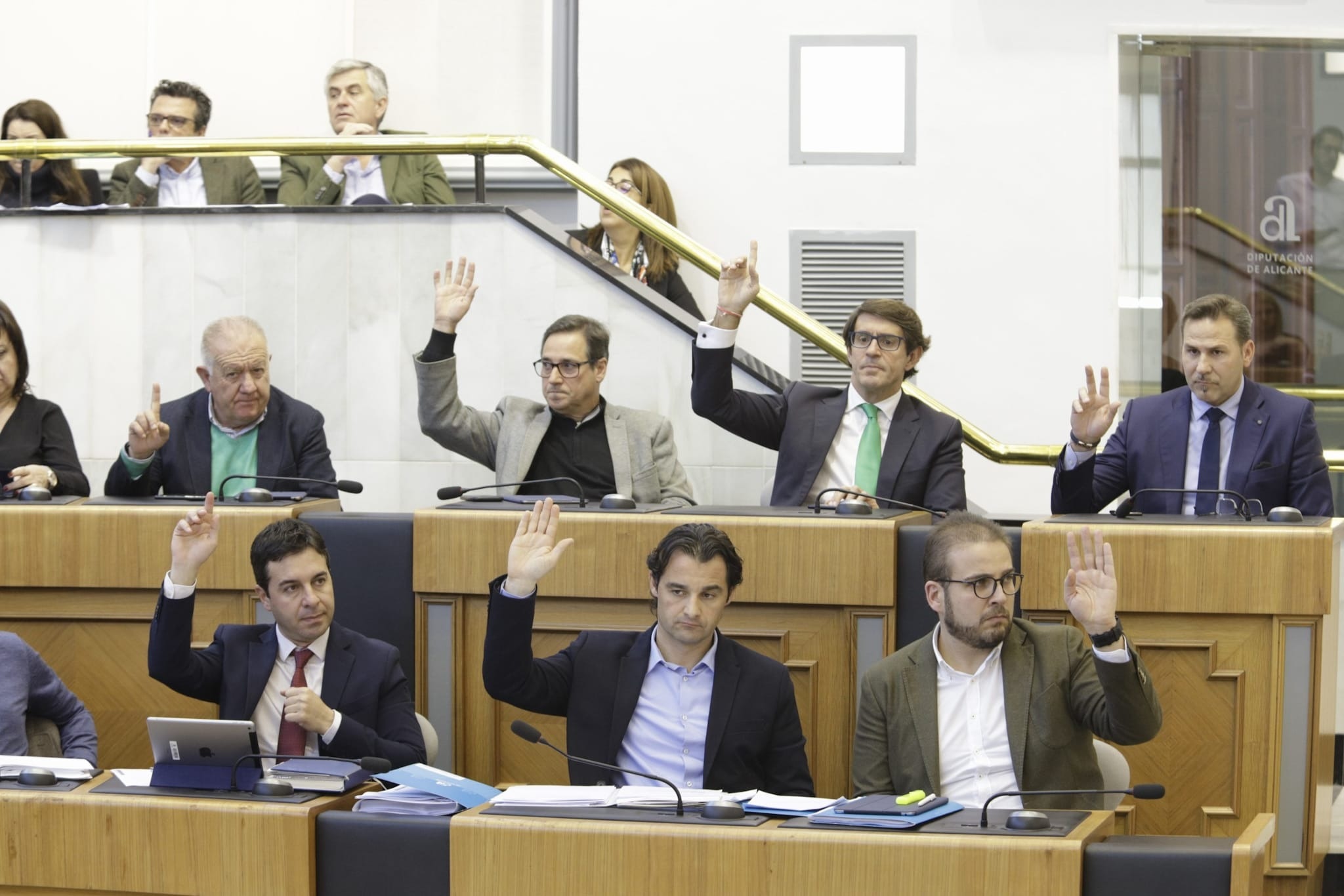 La Diputación de Alicante aprueba los presupuestos de 2020 con el voto en contra del PSPV