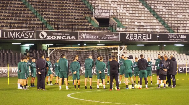 El Castellón vuelve al trabajo con la novedad de Rubén Díez, que estará ante el Lleida