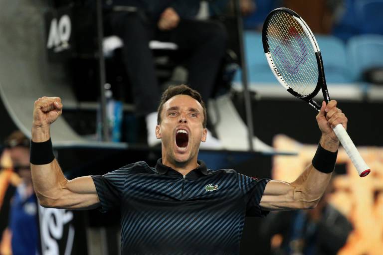 Roberto Bautista ingresó en la élite y tomó el testigo de David Ferrer en 2019
