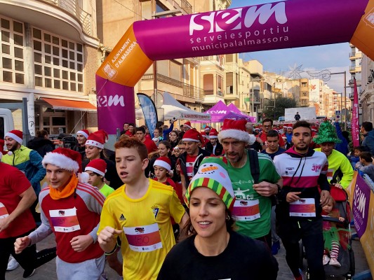 La Vila d’Almassora viu la seua Sant Silvestre més multitudinària amb 331 participants