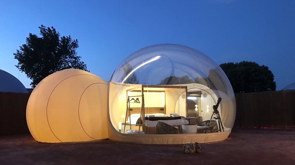 Tírig contará con alojamientos burbuja respetuosos con el medio ambiente a partir de febrero