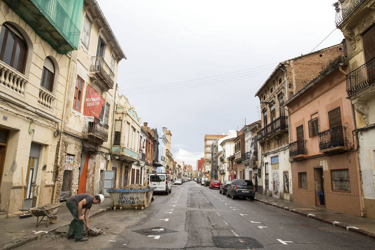 La 'zona cero' del Cabanyal es historia: reurbanización y 90 nuevas viviendas públicas