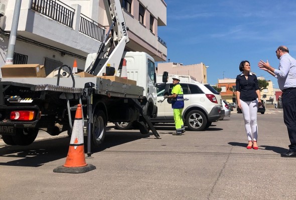 Almassora ahorrará 67.000 euros al año al renovar el alumbrado en el entorno del parque Pesudo