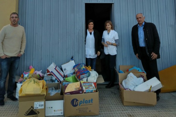 Los cazadores de Castellón se suman a la campaña solidaria de entrega de juguetes en Navidad