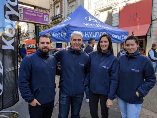 La Red Hyundai de Valencia, en los puntos de animación del Maratón de Valencia