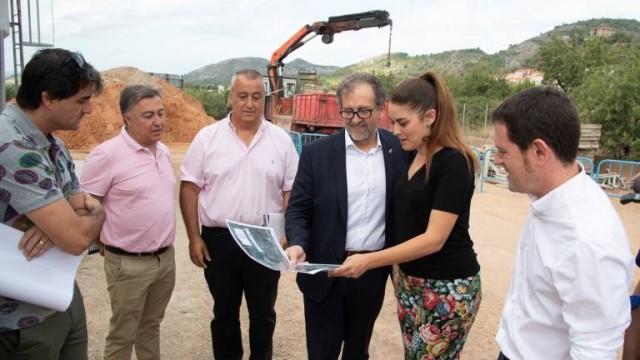 La Diputación concluye las obras del colector de Borriol y las aguas residuales viajan hasta Castelló