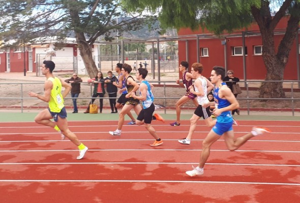 Pablo Lozoya, atleta del Eliocroca, bate el récord de España sub-16 de 60 metros lisos (6.93 segundos)