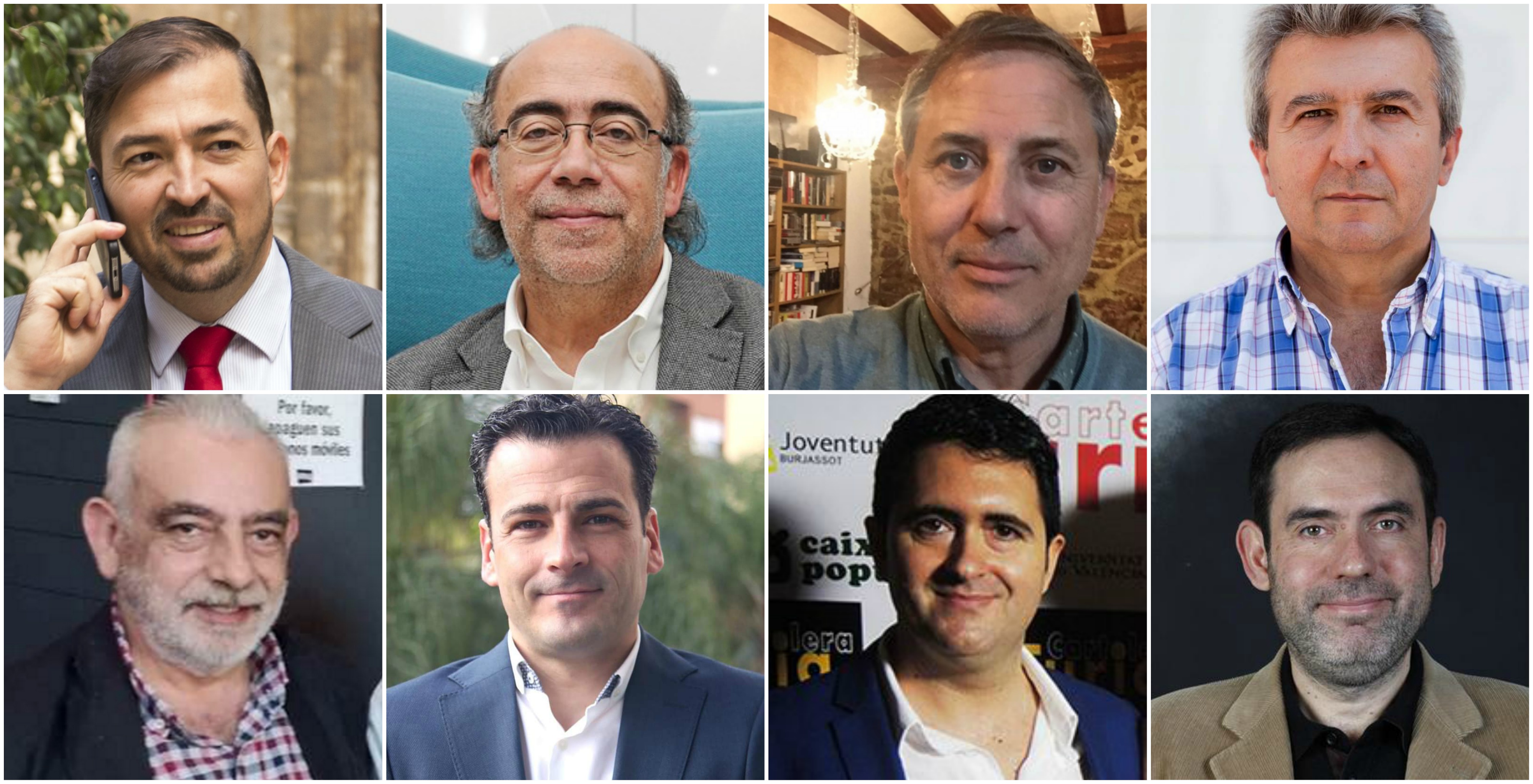 Valenciano, Crespo, Balaguer, Esteve, Picó Costa, Vergara y García Donet. - 