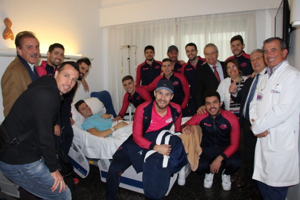 Pol Pacheco, jugador de ElPozo, es operado de una hernioplastia y estará entre 4 y 5 semanas de baja