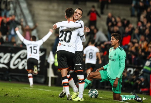 Ojo. Este Valencia jugó mejor contra el Madrid que el Barcelona