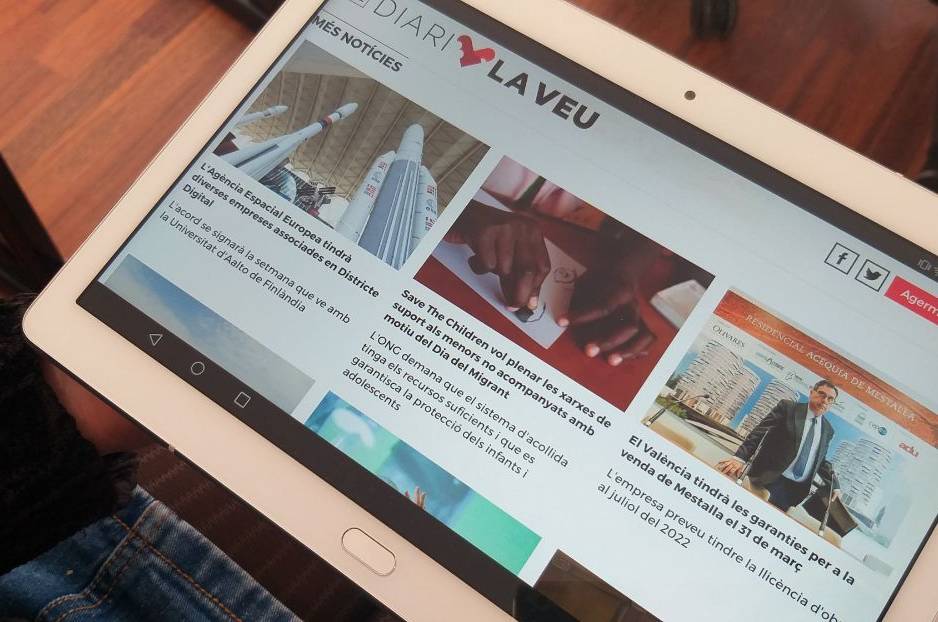 Cierra el diario La Veu por problemas económicos