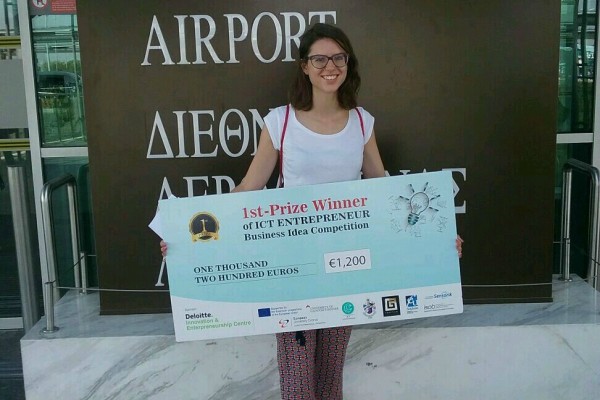 La arquitecta alicantina María Martínez gana el concurso europeo al mejor emprendedor de las TIC
