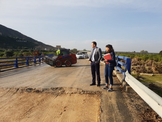 Plantean la construcción de diques para contener la crecida de la rambla de Tabala de Murcia