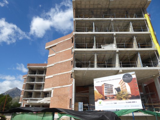 La Nucía contará con el Segundo Pabellón 
y el Hotel Residencia-Deportistas en 2020