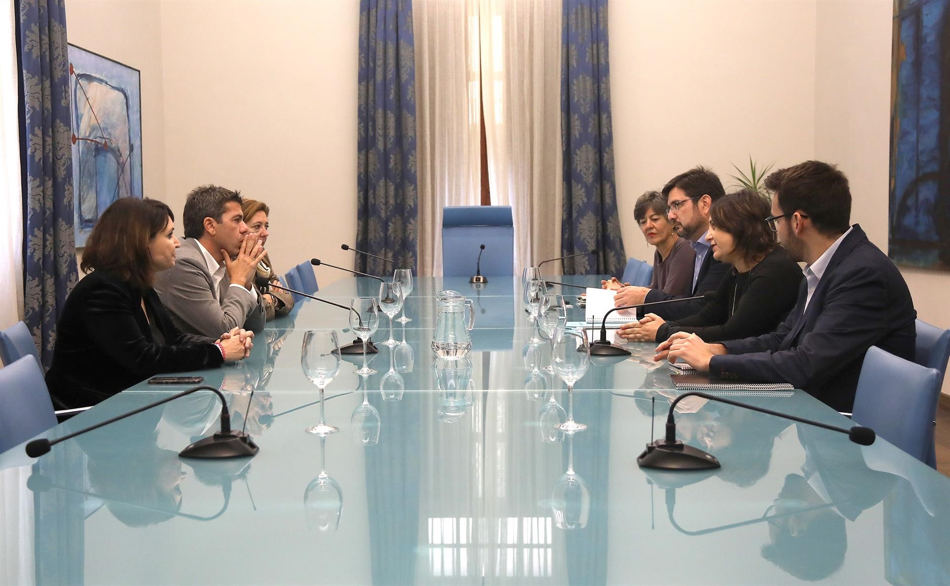 Mazón acusa a Puig de volver a la vía de la imposición al no convocar la mesa Diputación-Generalitat