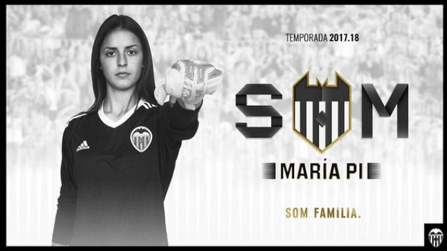 María Pi, presente y futuro para la portería del Valencia CF Femenino 