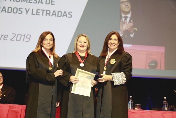 Cerca de 200 nuevos letrados y letradas 
del ICAV juran la Constitución