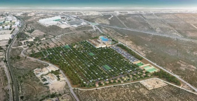 La empresa del mayor propietario de bingos de Alicante promueve un camping en Aguamarga