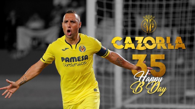 Cazorla cumple 35 años y ya es el séptimo más veterano del Villarreal