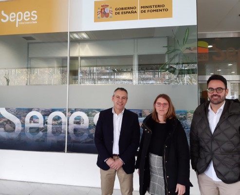 El bipartito reclama apoyo urgente a Fomento para ampliar Las Atalayas en un millón de metros