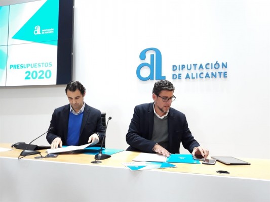 La Diputación de Alicante podrá hacer inversiones por 130 millones de euros con el remanente
