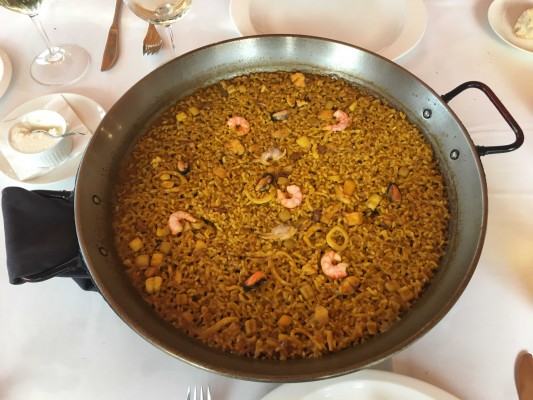 Arroz a banda de El Faralló (Dénia)