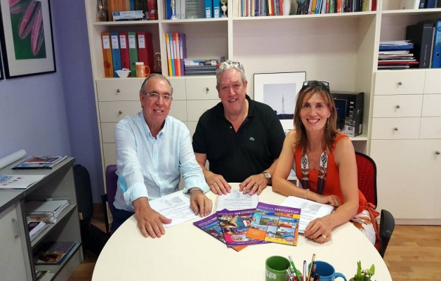 El Benidorm renueva el patrocinio con la cadena Servigroup

