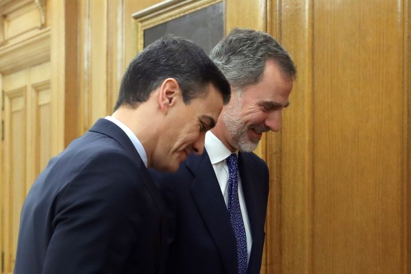 Pedro Sánchez, designado por tercera vez candidato a presidente del Gobierno por el Rey