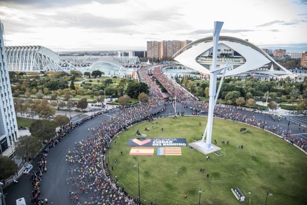 El Maratón Valencia agota los primeros 20.000 dorsales en diez días