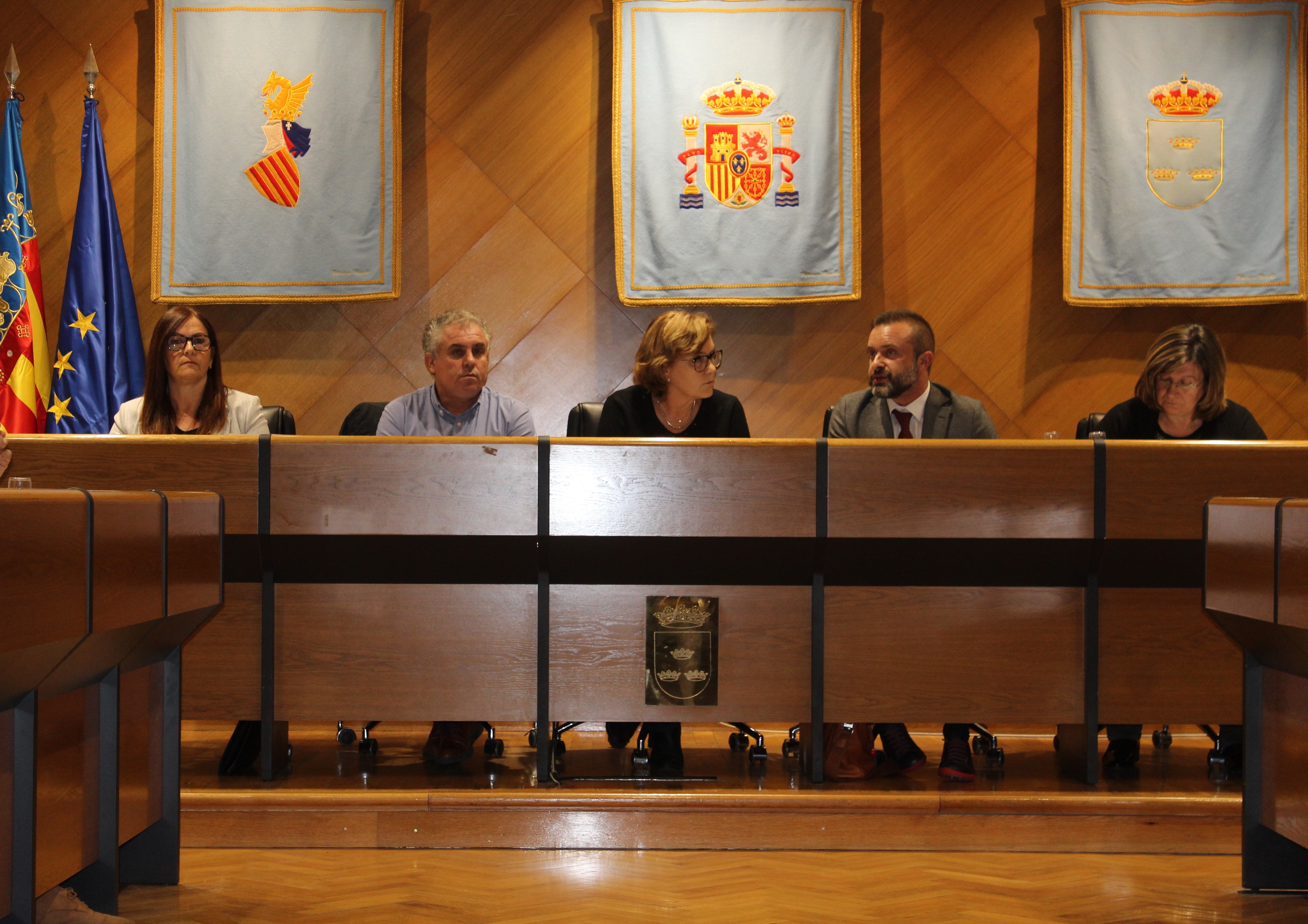 Un momento del pleno celebrado este martes. - 